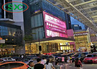 Pantallas de visualización llevadas al aire libre grandes de HD P3.91 SMD 3-IN-1 instaladas en centro comercial